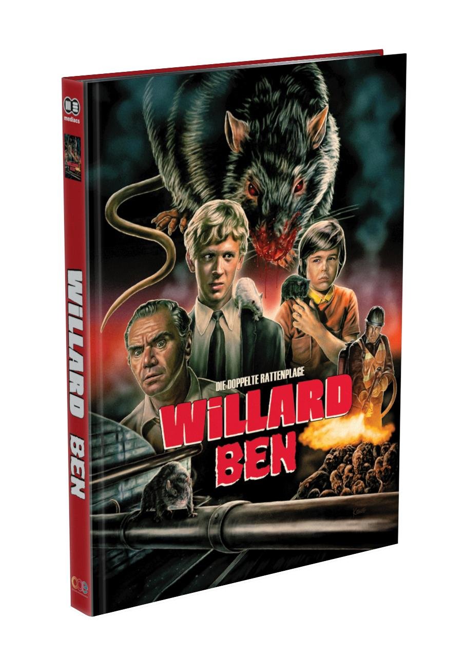 Ben / Willard - Double Feature - Uncut Mediabook Edition (DVD+blu-ray)