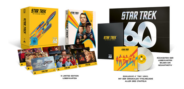 Star Trek - The Original Series - Limited Edition - 60th Anniversary Collector's Edition  [20 BRs]  (Blu-ray Disc)