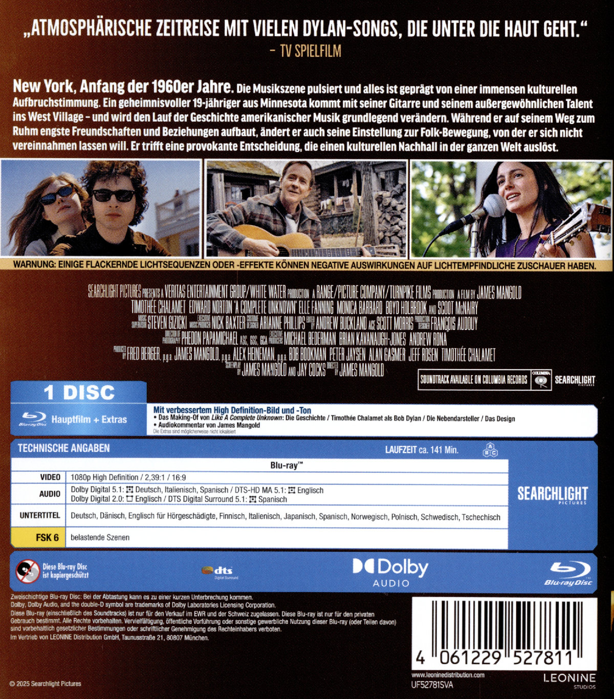 Like a Complete Unknown  (Blu-ray Disc)