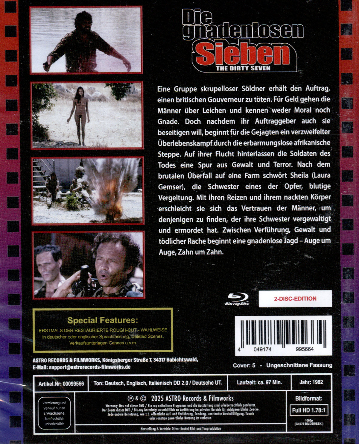 Die gnadenlosen Sieben - Uncut Edition  (DVD+blu-ray) (5)