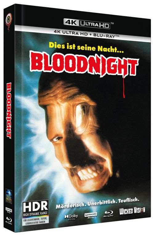 Bloodnight - Intruder - Uncut Mediabook Edition  (4K Ultra HD+blu-ray)