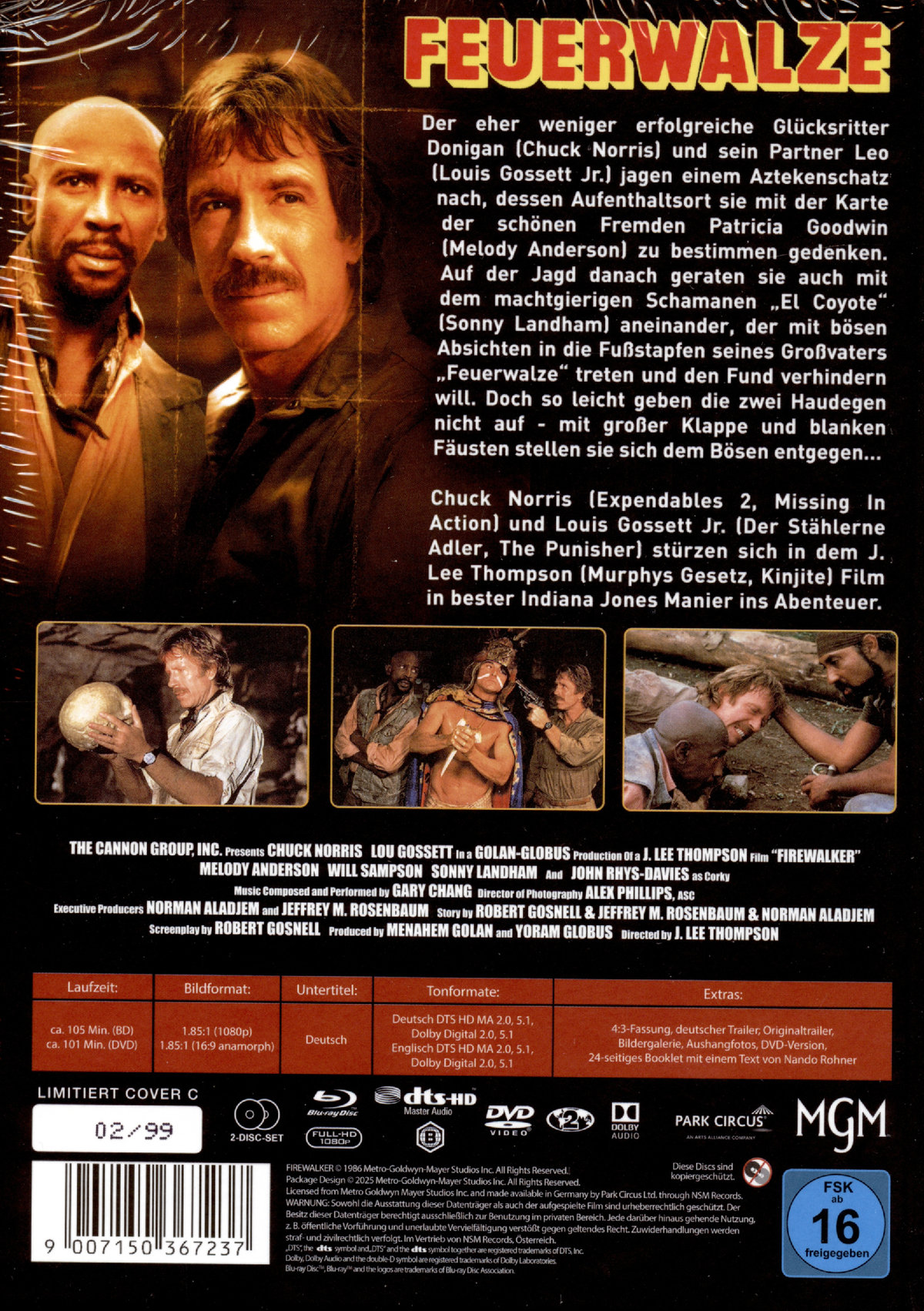 Feuerwalze - Uncut Remastered Mediabook Edition  (DVD+blu-ray) (C)