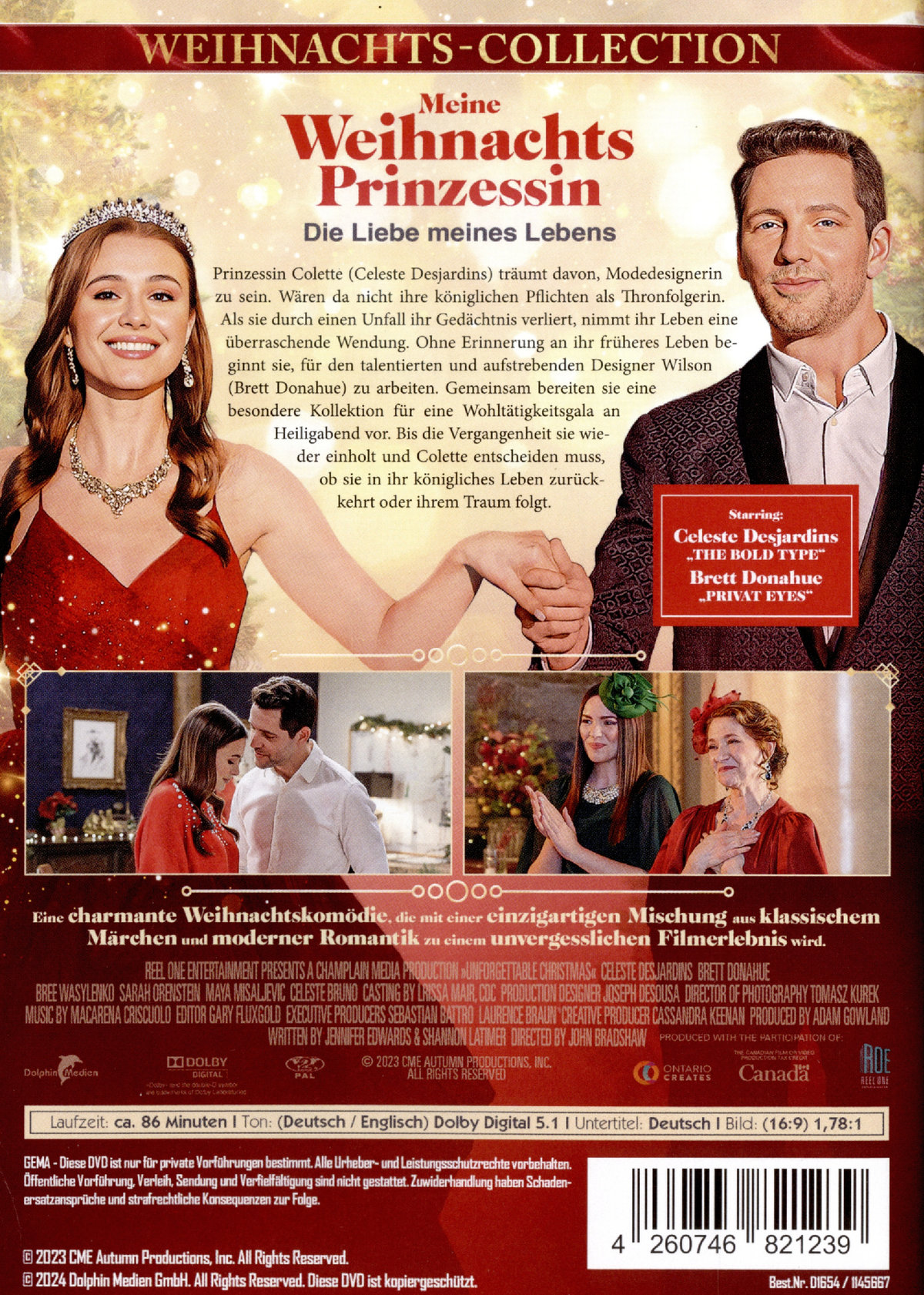 Meine Weihnachtsprinzessin - Die Liebe meines Lebens  (DVD)