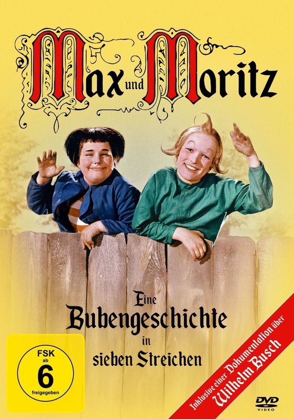 Max und Moritz (1956) (Filmjuwelen / Förster-Film Märchen nach Wilhelm Busch)  (DVD)