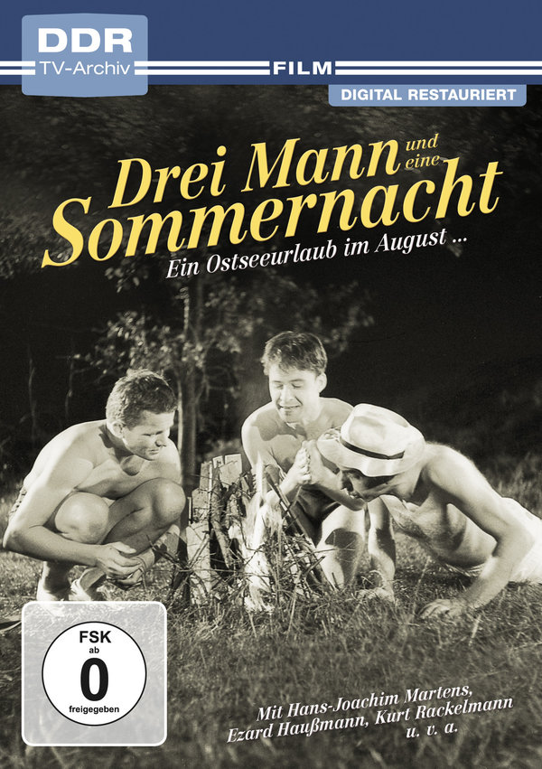 Drei Mann und eine Sommernacht (DDR TV-Archiv)  (DVD)