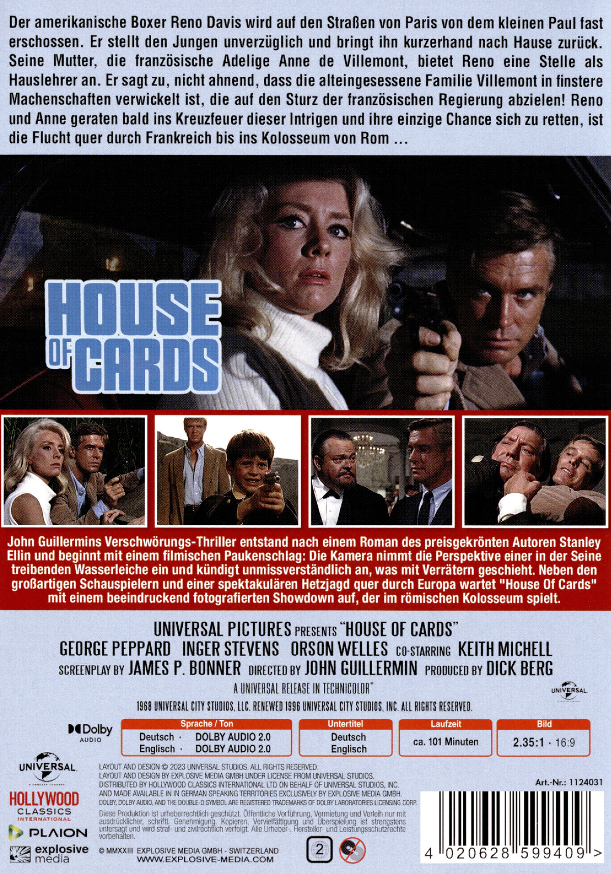 House of Cards - Jedes Kartenhaus zerbricht  (DVD)