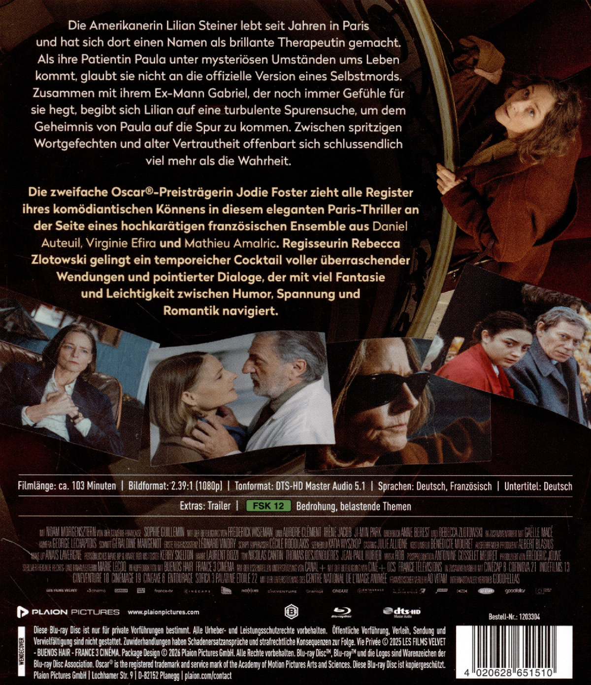 Paris Murder Mystery  (Blu-ray Disc)