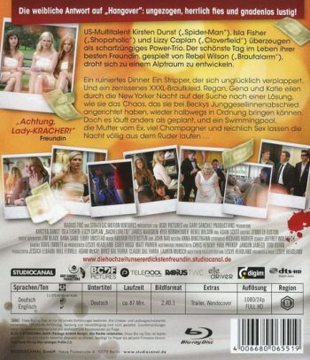 Hochzeit unserer dicksten Freundin, Die (blu-ray)