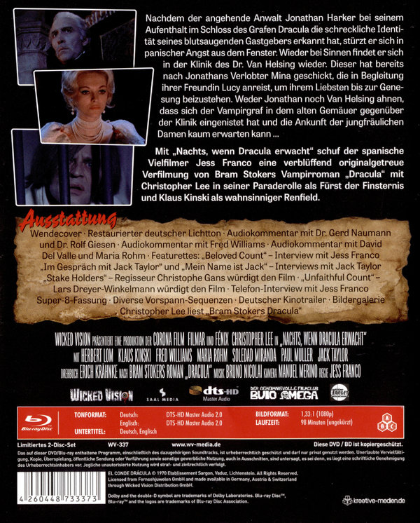 Nachts wenn Dracula erwacht - Uncut Edition (blu-ray)