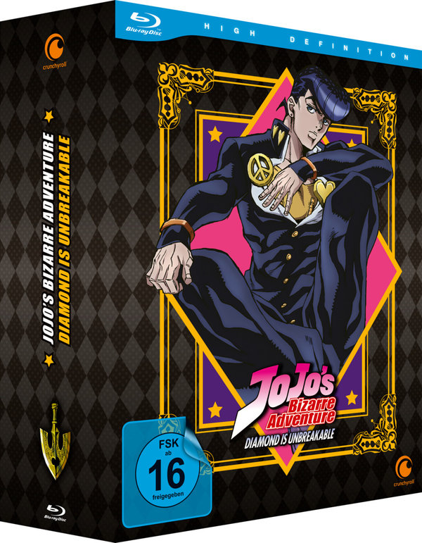 Jojo's Bizarre Adventure Part 4: Diamond is Unbreakable - 3. Staffel - Blu-ray Gesamtausgabe  [6 BRs]  (Blu-ray Disc)