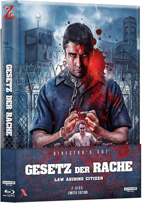 Gesetz der Rache - Directors Cut - Uncut Mediabook Edition (4K Ultra HD+blu-ray) (Wattiert)