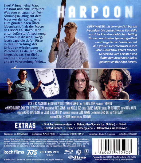 Harpoon - Uncut Edition (blu-ray)
