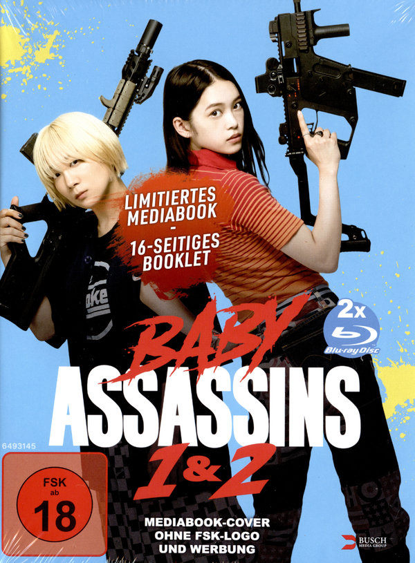Baby Assassins 1 & 2 - Uncut Mediabook Edition  (blu-ray) (B)