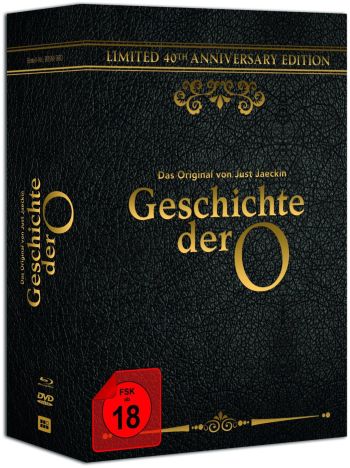 Geschichte der O, Die - 40th Anniversary Edition (DVD+blu-ray)