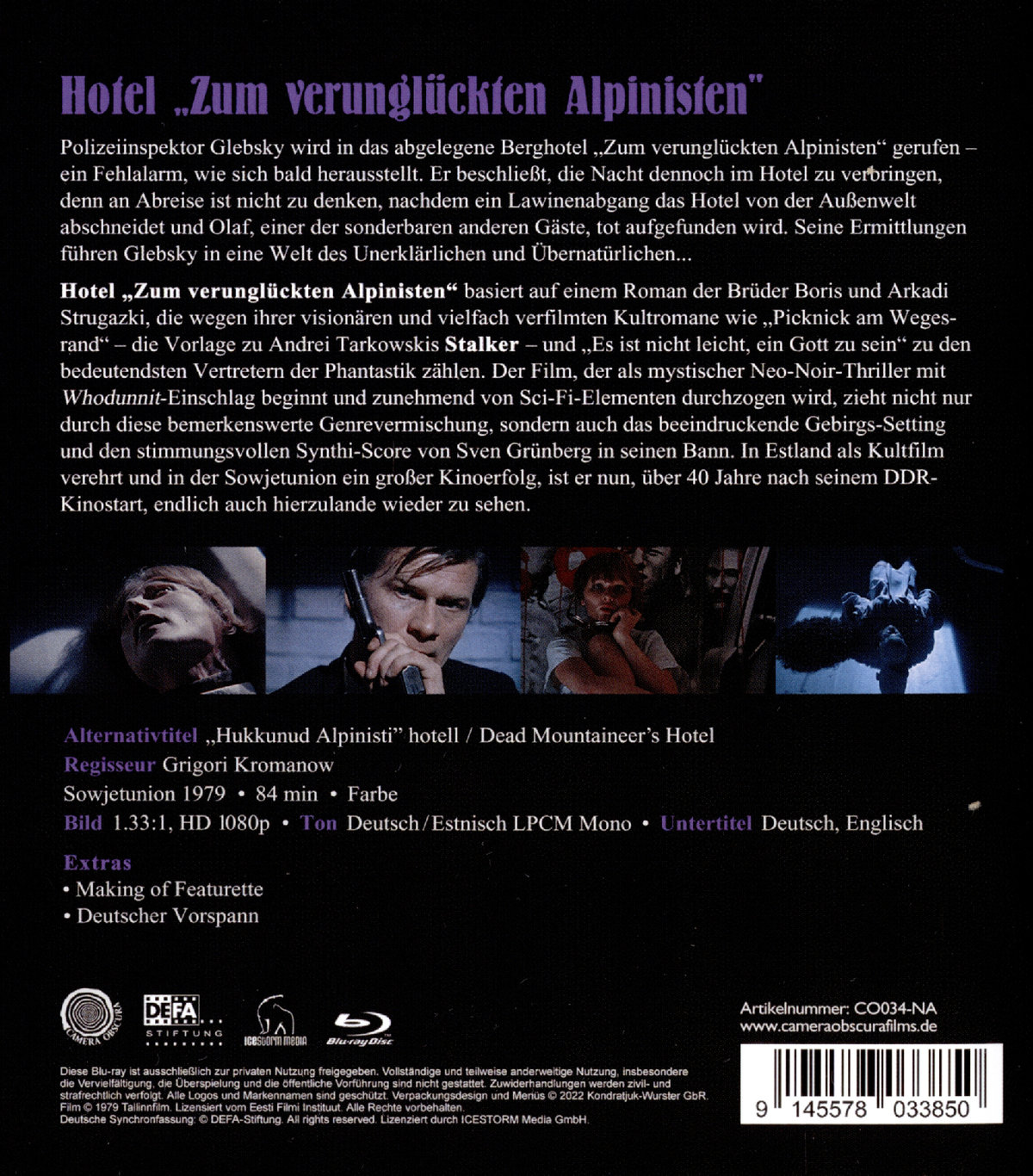 Hotel zum verunglückten Alpinisten - Uncut Edition (blu-ray)