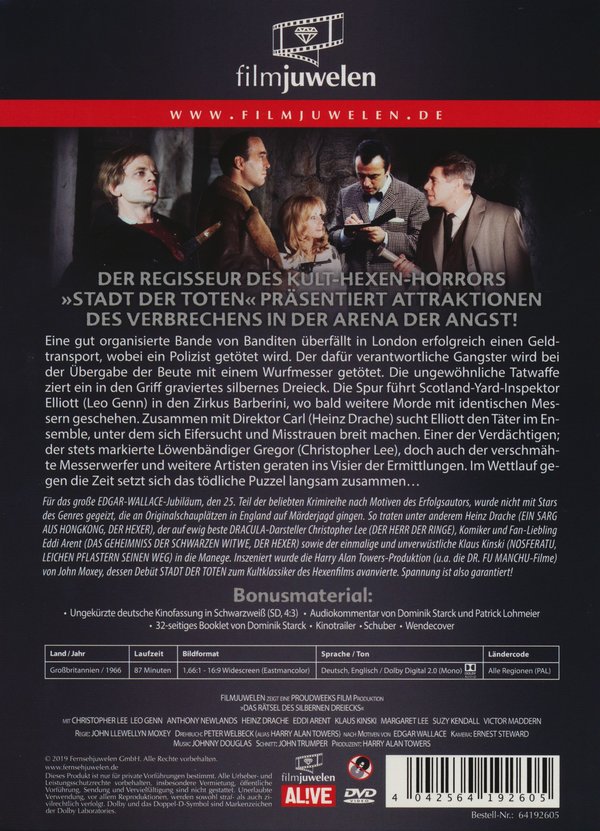 Edgar Wallace - Das Rätsel des silbernen Dreiecks