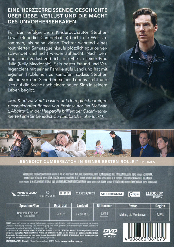 Ein Kind zur Zeit - The Child In Time  (DVD)