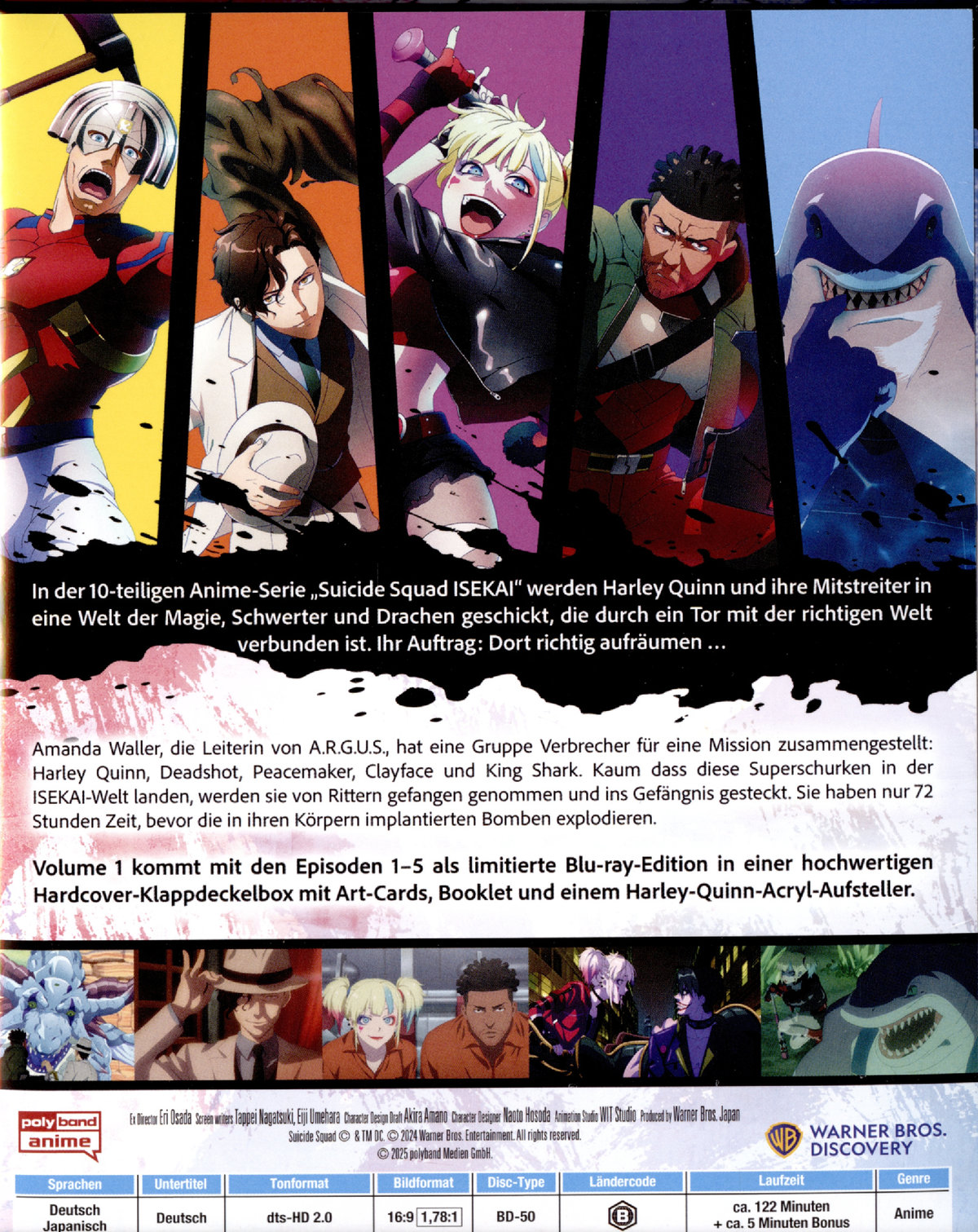 Suicide Squad Isekai - Volume 1 LTD.  (Blu-ray Disc)