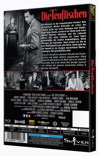 Teuflischen, Die - Uncut Hartbox Edition  (blu-ray) (A)