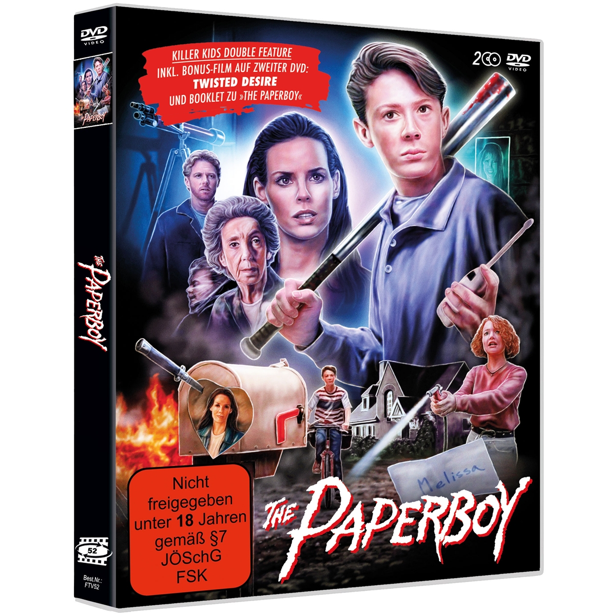 THE PAPERBOY [KILLER KIDS DOUBLE FEATURE] - From the Vault  (DVD)