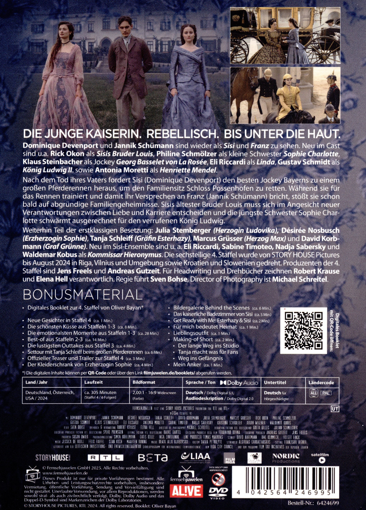 Sisi - Staffel 4 (alle 6 Teile) (Filmjuwelen)  [2 DVDs]  (DVD)