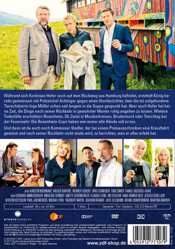 Die Rosenheim Cops - Staffel 16  [7 DVDs]  (DVD)