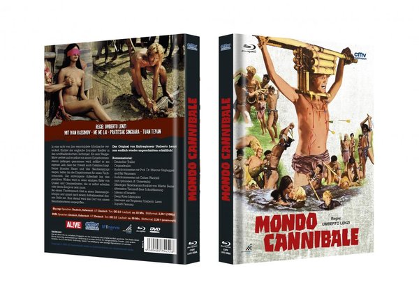 Mondo Cannibale - Uncut Mediabook Edition  (DVD+blu-ray) (A) (CMV)