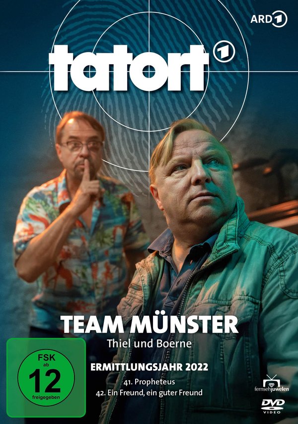 Tatort Münster (Thiel & Boerne) - Ermittlungsjahr 2022 (41. Propheteus / 42. Ein Freund, ein guter Freund)  (DVD)