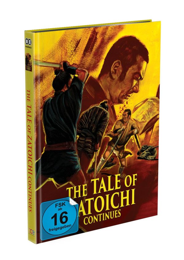 Tale of Zatoichi Continues, The - Uncut Mediabook Edition (DVD+blu-ray)