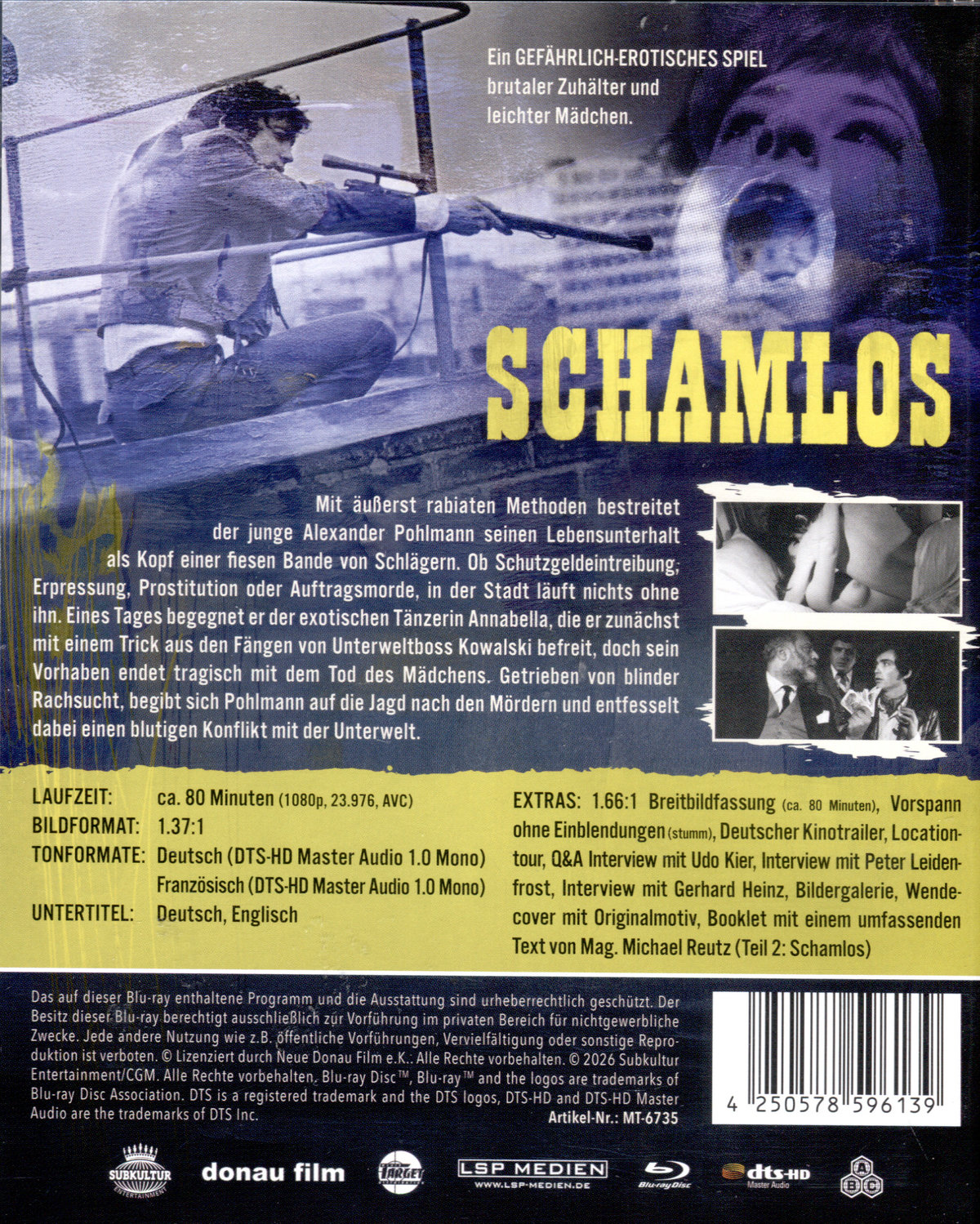 Schamlos - Uncut Edition  (blu-ray)
