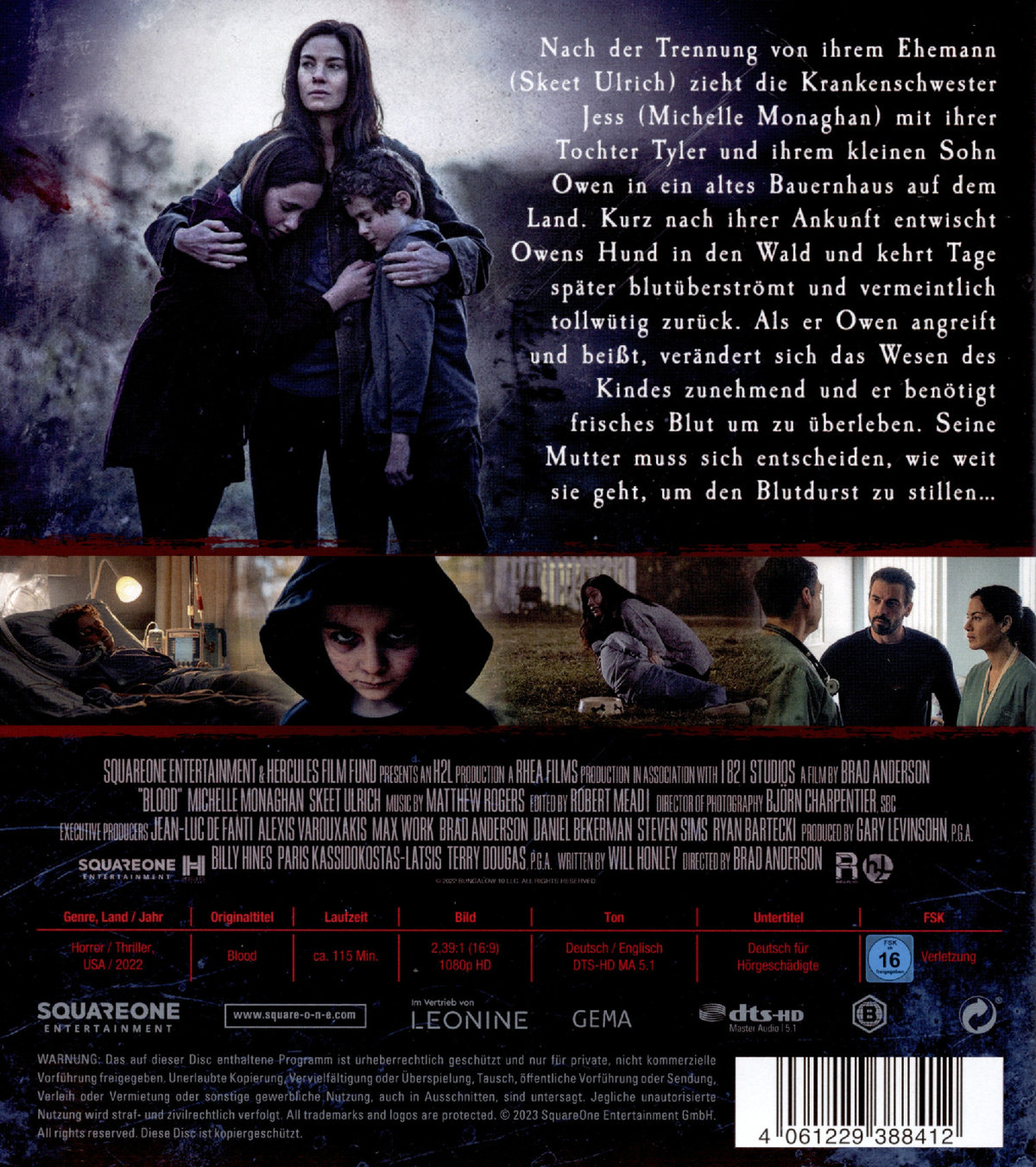 Blood  (Blu-ray Disc)