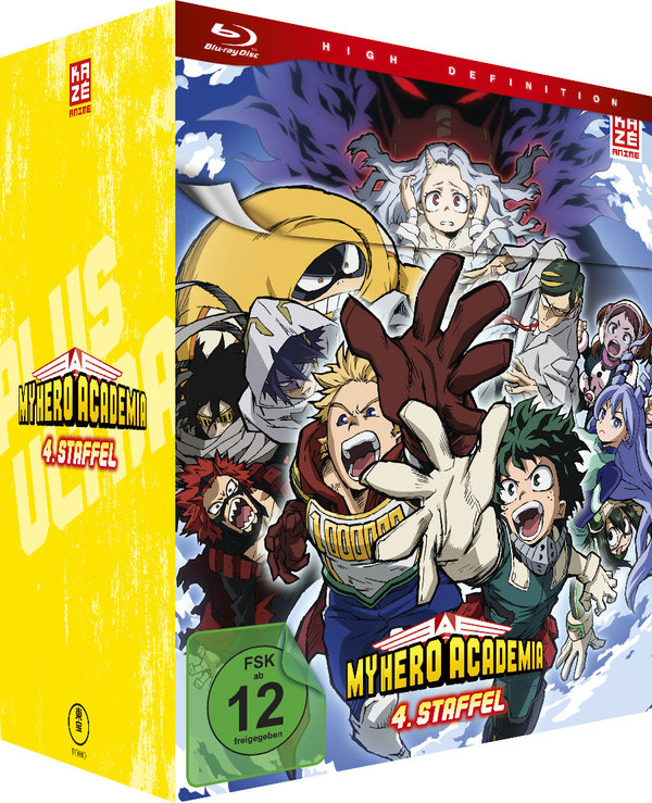 My Hero Academia - Staffel 4 - Gesamtausgabe  [5 BRs]  (Blu-ray Disc)