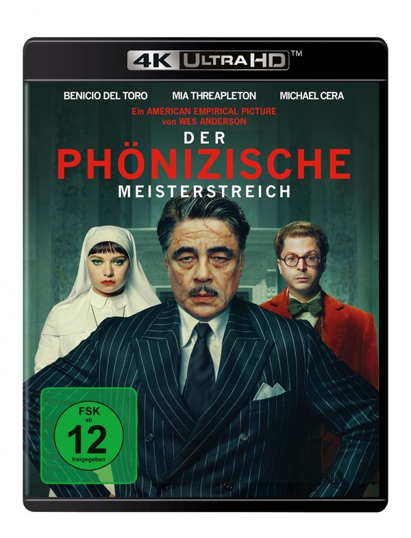 Der phönizische Meisterstreich  (4K Ultra HD)  (Blu-ray 4K Ultra HD)
