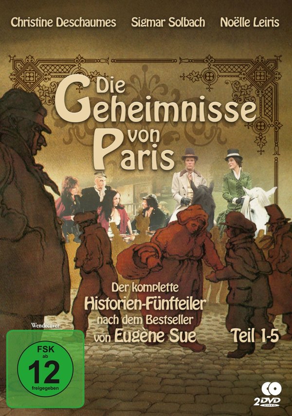 Die Geheimnisse von Paris - Teil 1-5 (Neuauflage)  [2 DVDs]  (DVD)