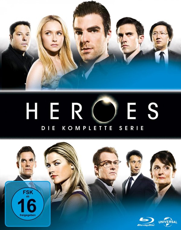Heroes - Gesamtbox/Season 1-4  [17 BRs]  (Blu-ray Disc)
