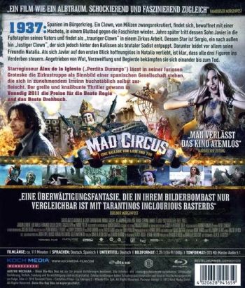 Mad Circus - Eine Ballade von Liebe und Tod (blu-ray)