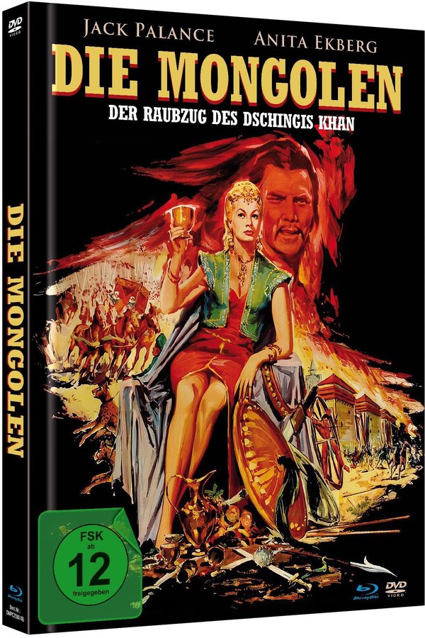Mongolen, Die - Der Raubzug des Dschingis Khan - Uncut Mediabook Edition (DVD+blu-ray)
