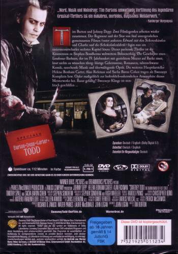 Sweeney Todd - Der teuflische Barbier aus der Fleet Street
