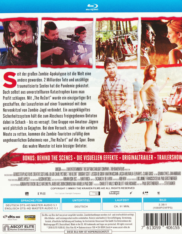 Rezort, The - Willkommen auf Dead Island (blu-ray)