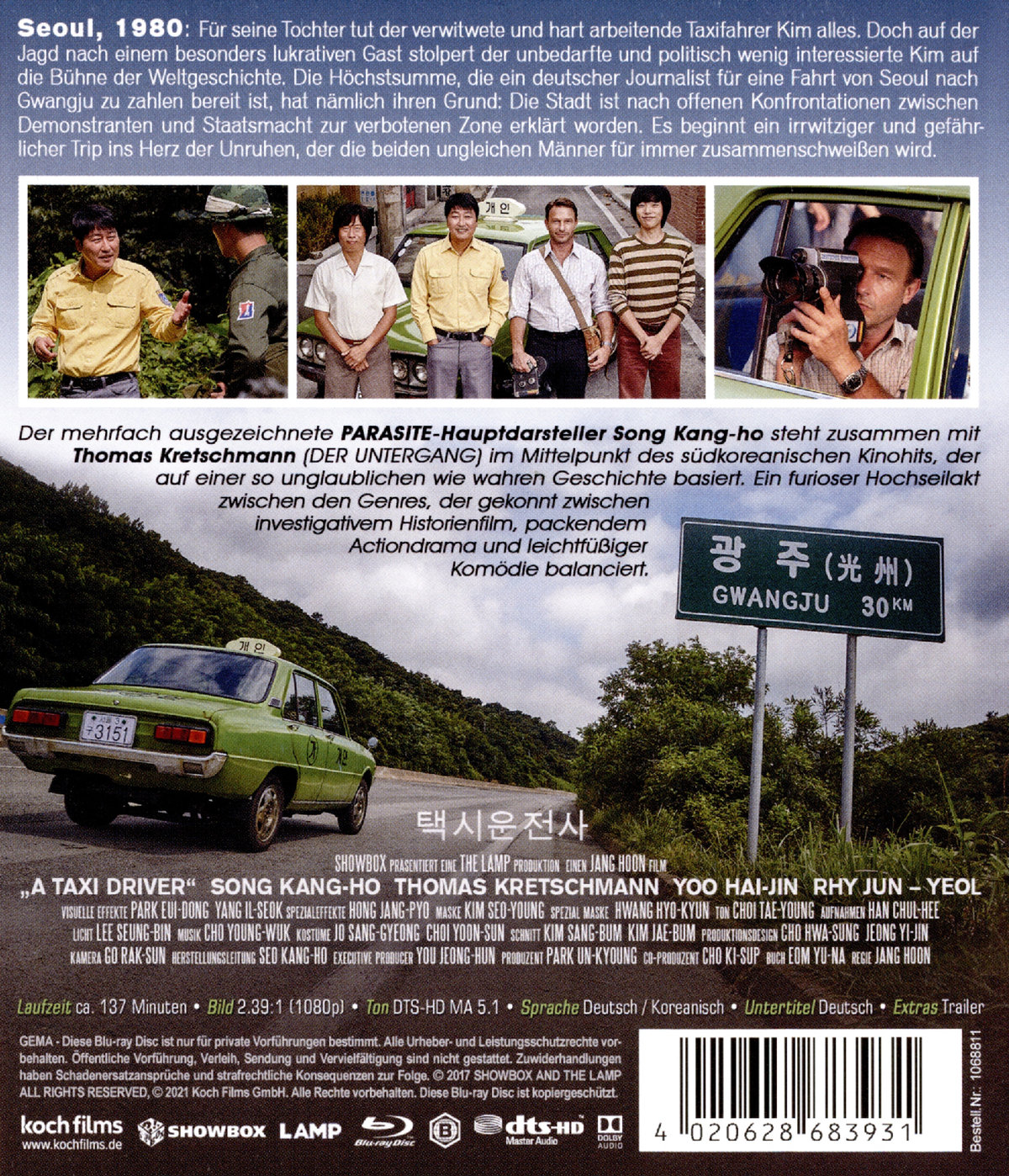 Taxi Driver, A (blu-ray)