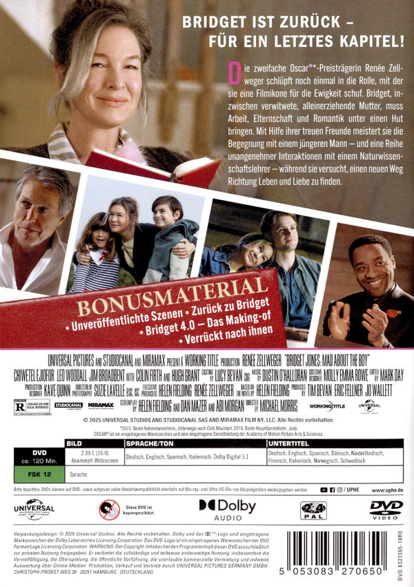 Bridget Jones - Verrückt nach ihm  (DVD)