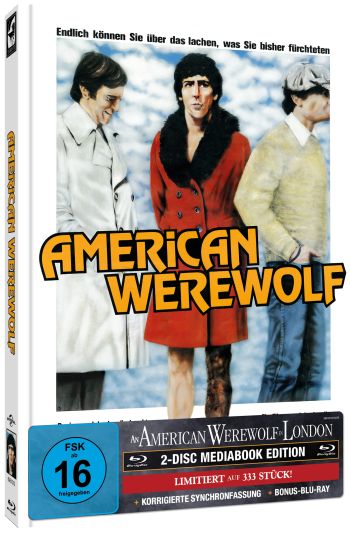 An American Werewolf in London - Uncut Mediabook Edition (blu-ray) (Cover Germany)