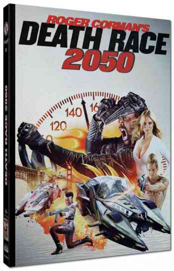 Death Race 2050 - Uncut Mediabook Edition (DVD+blu-ray) (A)