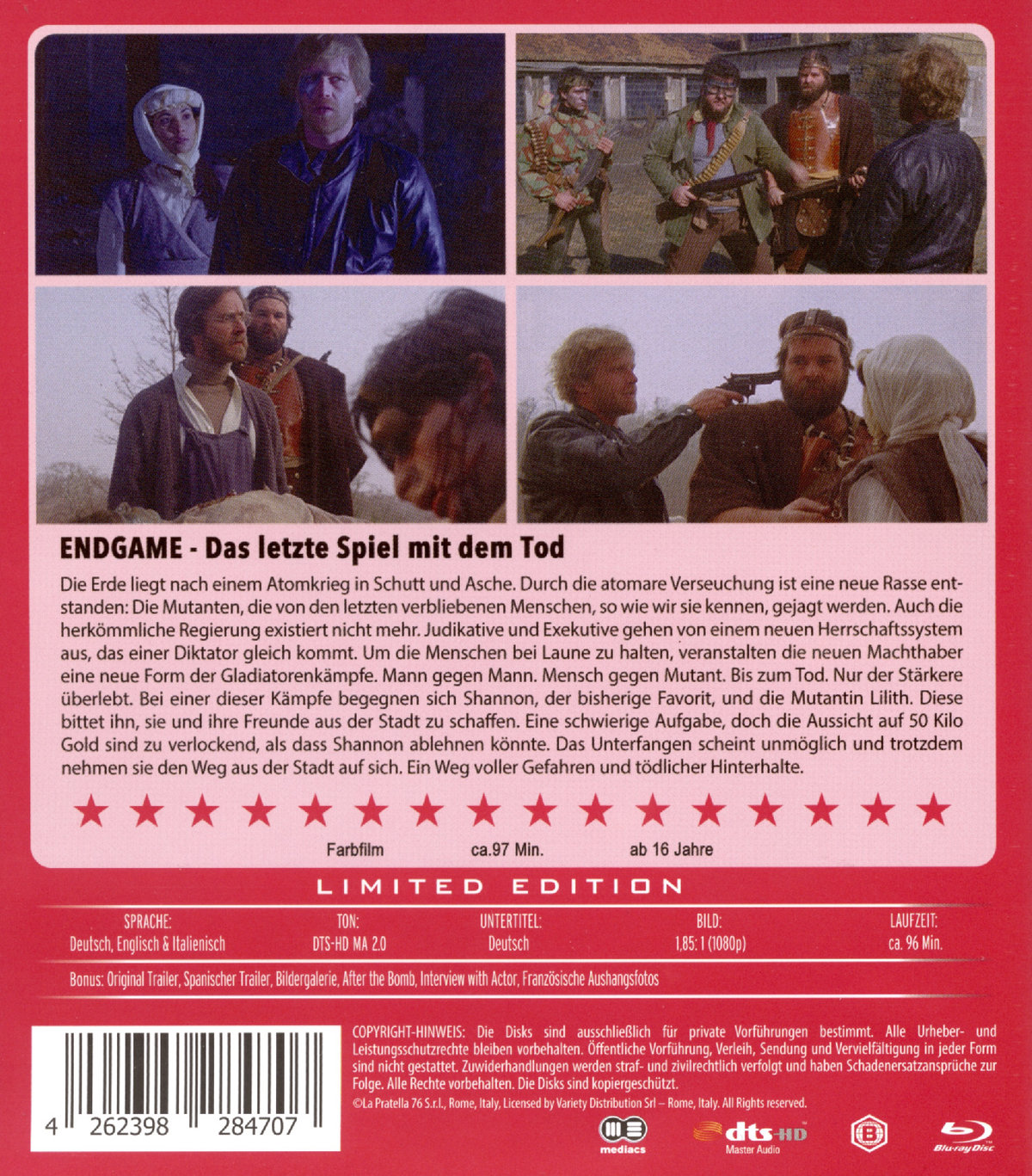 Endgame - Das letzte Spiel mit dem Tod  (Blu-ray Disc)