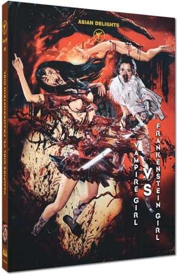 Vampire Girl vs. Frankenstein Girl - Uncut Mediabook Edition  (DVD+blu-ray) (A)