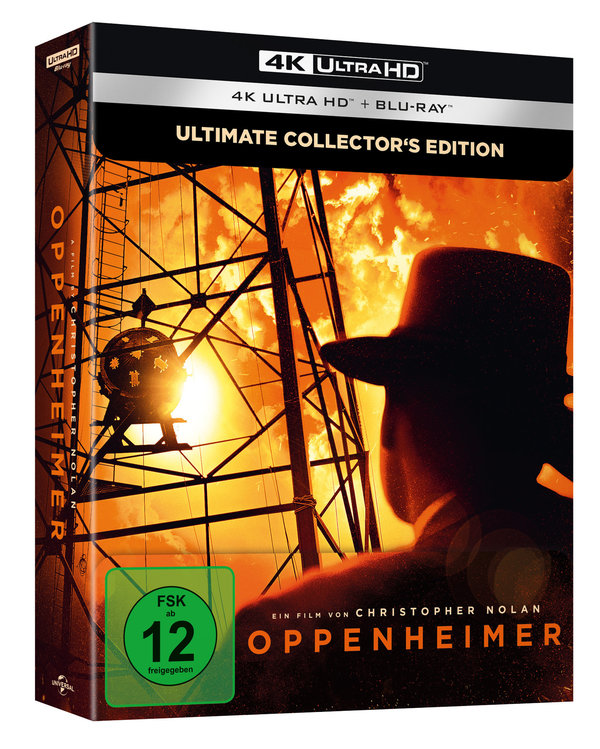 Oppenheimer - Steelbook - Limited Ultimate Collector's Edition  (4K Ultra HD) (+ Blu-ray) ( + Bonus-Blu-ray)