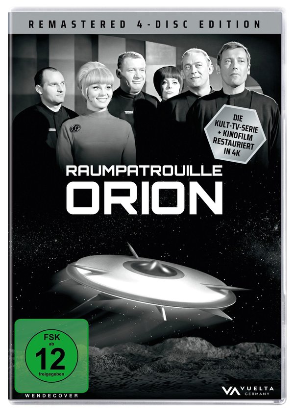 Raumpatrouille Orion - Remastered 4-Disc-Edition  (DVD)