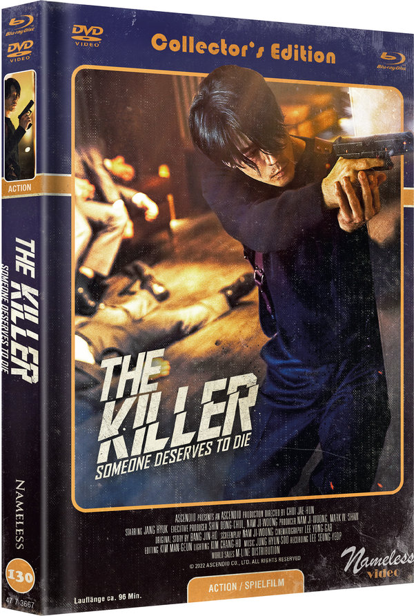 The Killer - Someone Deserves to Die - Uncut Mediabook Edition (DVD+blu-ray) (D)