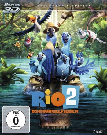 Rio 2 - Dschungelfieber 3D (3D blu-ray)