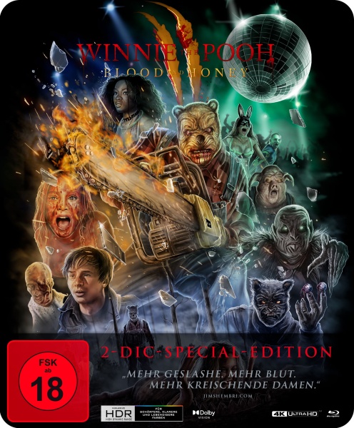 Winnie the Pooh: Blood and Honey II - Limited Steelbook Edition  (4K Ultra HD) (+ Blu-ray)